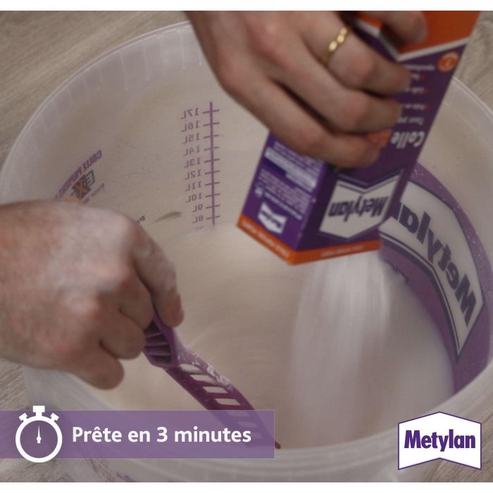 Metylan MET3178040637962 Pegamento para Papel Tapiz - Para Todos los Papeles - Paquete de 200 g 2