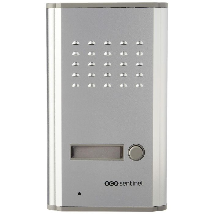 Scs Sentinel 3208D Intercomunicador de audio de 2 hilos con etiqueta luminosa, frontal de aluminio, liberación de puerta y transformador integrado 2 Scs Sentinel 3208D Intercomunicador de audio de 2 hilos con etiqueta luminosa, frontal de aluminio, liberación de puerta y transformador integrado 2