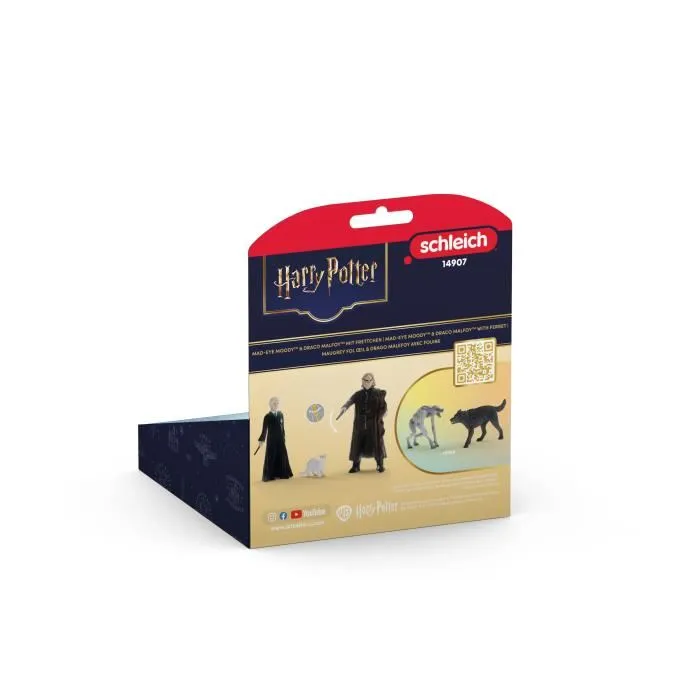 Schleich Figura Alastor Moody, Draco Malfoy y el Hurón Harry Potter 14907 4