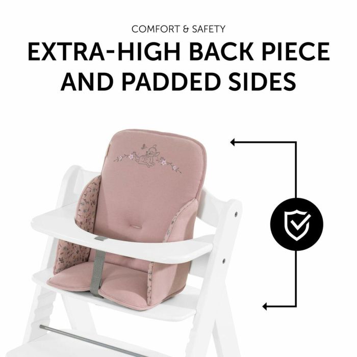 Hauck AAAPN65432 Reductor de Trona Antideslizante - Diseño Bambi Rose para Comodidad del Bebé 10
