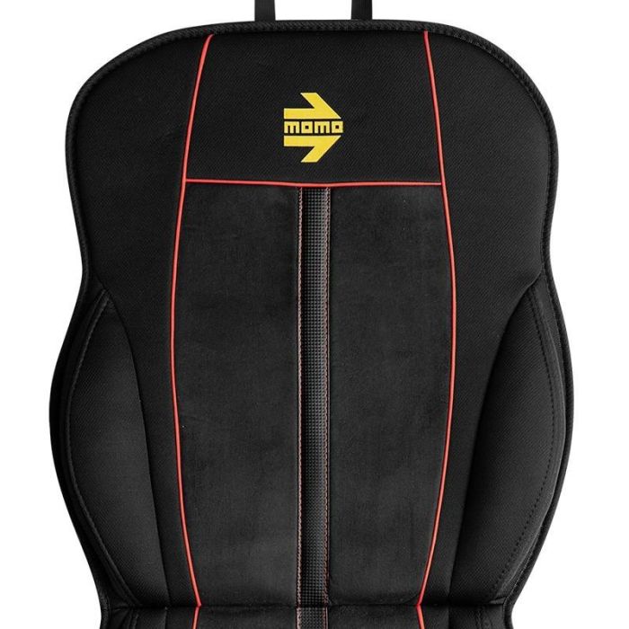 Momo MOMLSCU45BK Respaldo de Asiento Acolchado Universal para Coche Negro-Rojo con Espuma Laminada 10/4mm - Confort y Durabilidad 9 Momo MOMLSCU45BK Respaldo de Asiento Acolchado Universal para Coche Negro-Rojo con Espuma Laminada 10/4mm - Confort y Durabilidad 9