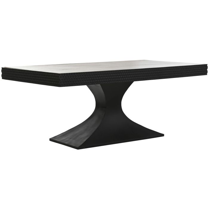 Mesa Comedor Item Home DKD Home Decor Negro 100 x 76 x 200 cm 0 Mesa Comedor Item Home DKD Home Decor Negro 100 x 76 x 200 cm 0