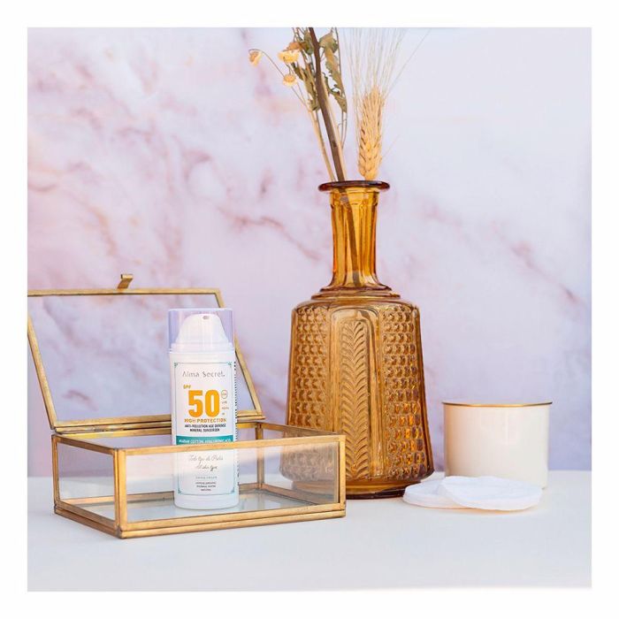 Alma Secret Crema Facial Protección Alta SPF50 50 ml Hidratante 3