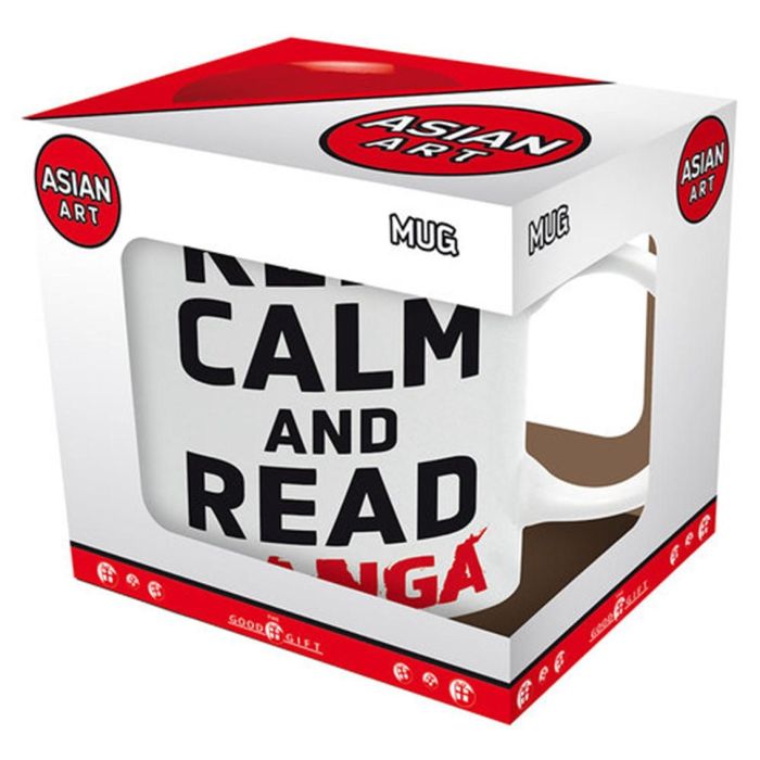 Abystyle Taza Keep Calm And Read Manga - Cerámica, 320ml, Apta Microondas y Lavavajillas 3 Abystyle Taza Keep Calm And Read Manga - Cerámica, 320ml, Apta Microondas y Lavavajillas 3