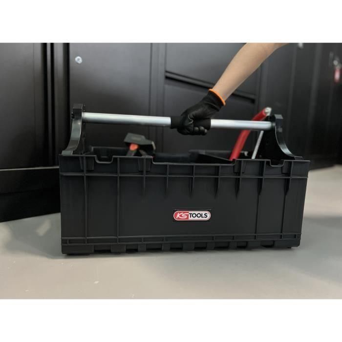 Caja de herramientas - KS TOOLS - 850.0394F - Caja abierta SCM - Caja de herramientas vacía con asa de transporte 4 Caja de herramientas - KS TOOLS - 850.0394F - Caja abierta SCM - Caja de herramientas vacía con asa de transporte 4