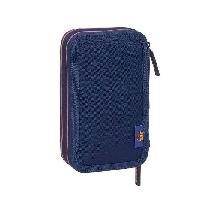 Plumier doble pqño 29 pcs f.c.barcelona 2ª equipacion 12,5x19,5x4cm 1