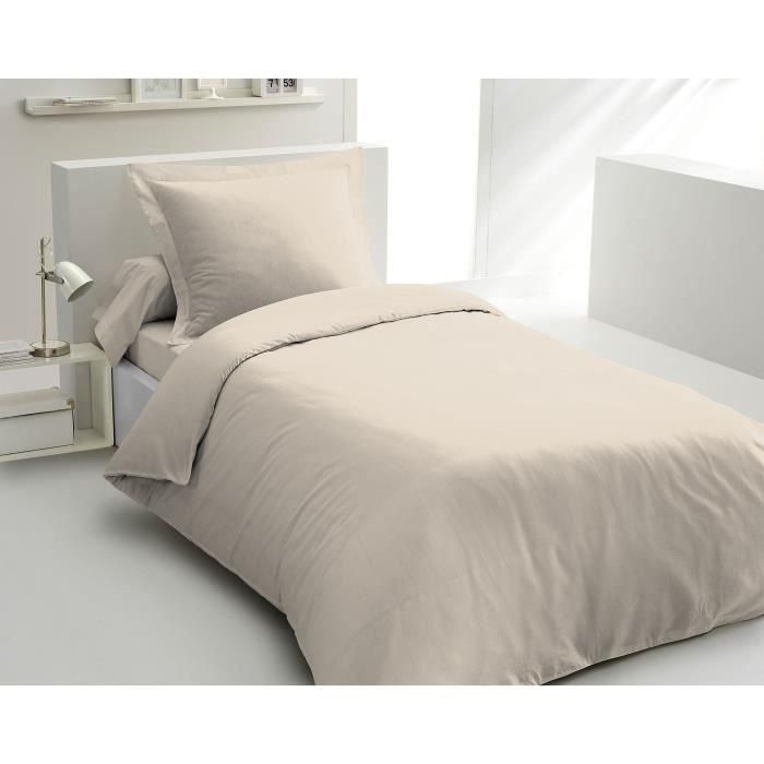 LOVELY HOME JUEGO NÓRDICO - 140x200 cm - 100% ALGODÓN - BEIGE CREMA LOVELY HOME JUEGO NÓRDICO - 140x200 cm - 100% ALGODÓN - BEIGE CREMA