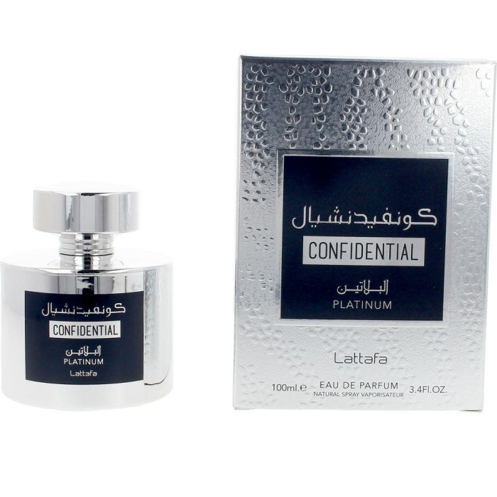 Lattafa CONFIDENTIAL PLATINUM edp vapo 100 ml Perfume Unisex