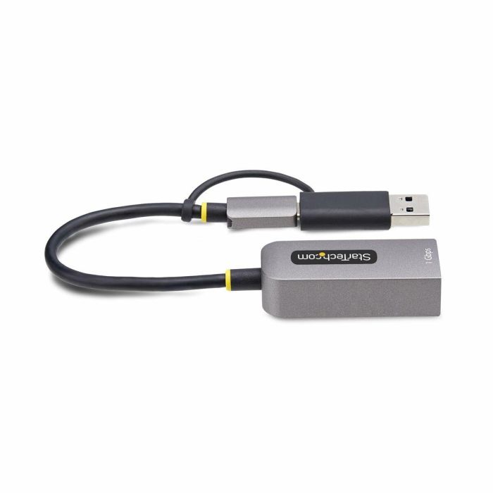 Cable USB Startech C21GA-USB-ETHERNET Gris 14 Cable USB Startech C21GA-USB-ETHERNET Gris 14