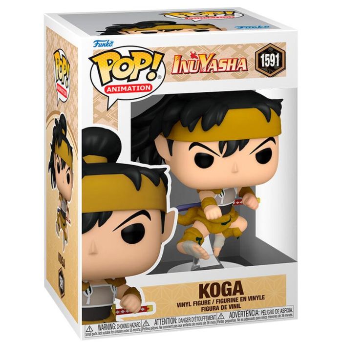 Funko Pop Inuyasha Koga 76196 - Figura de vinilo de 9 cm 1