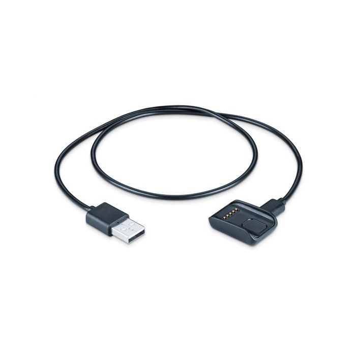 Beurer AS-99 Sensor de Actividad Física con Bluetooth y Monitor de Frecuencia Cardíaca, Notificaciones, Compatible con HealthManager 3