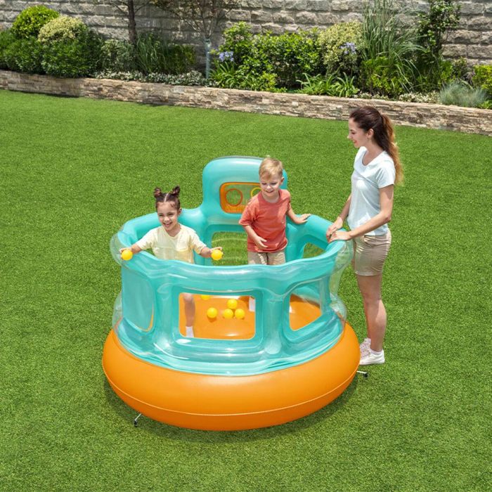 Bestway Saltador Hinchable Juegos con Bolas 152x152x117 cm +3 Años Interior y Jardin 52344 21