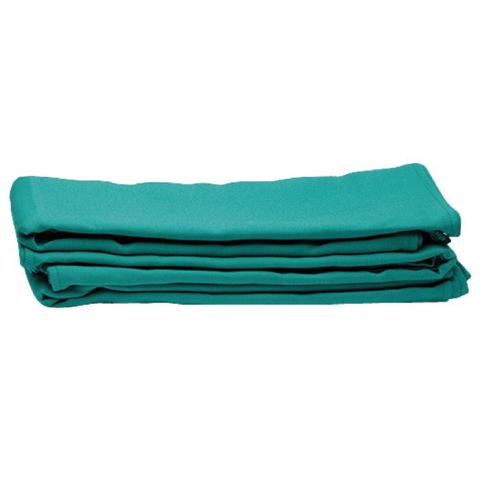KVP Toalla de Cirugía Profesional Ultra Absorbente y Resistente 100% Algodón Lavable Autoclavable 45x80 cm Verde
