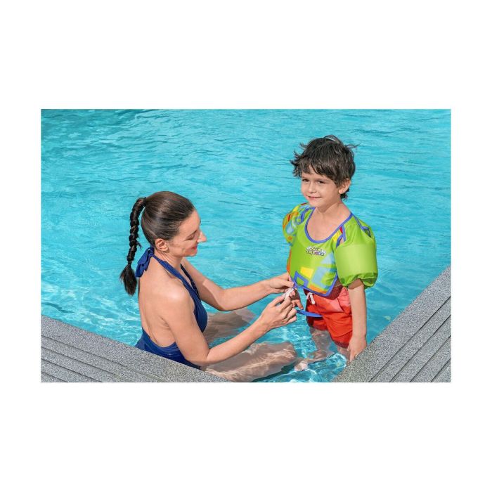 Chaleco Hinchable para Piscina Bestway Aquastar Swim Safe 19-30 kg 13