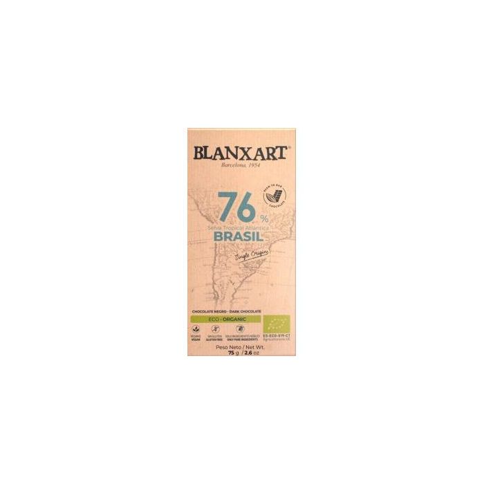 Chocolate Negro 76% Brasil 75 Gr Eco Chocolate Negro 76% Brasil 75 Gr Eco