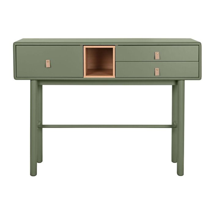 Consola Home ESPRIT Verde Poliuretano Madera MDF 120 x 35 x 90 cm 8