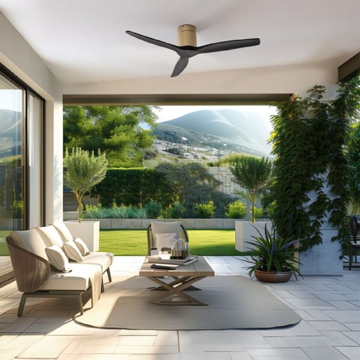 Ventilador de Techo Cecotec EnergySilence Aero 5500 Aqua Negro 40 W Ø132 cm 1 Ventilador de Techo Cecotec EnergySilence Aero 5500 Aqua Negro 40 W Ø132 cm 1