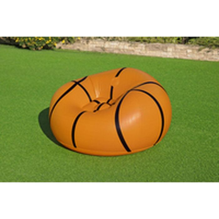 Bestway Sillon Hinchable Gigante Baloncesto 114x112x66 cm +6 Años Interior y Jardin 75103 14