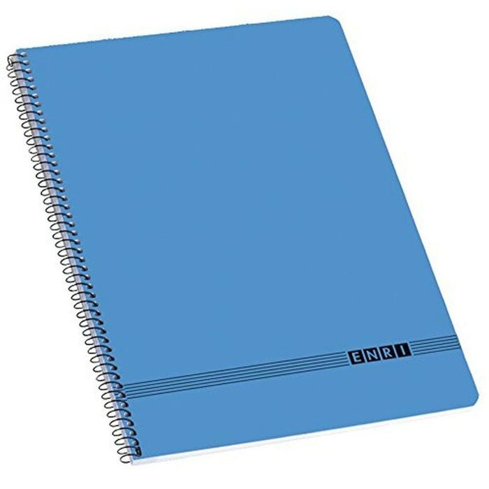 Cuaderno ENRI A4 Azul (10 Unidades) 3 Cuaderno ENRI A4 Azul (10 Unidades) 3