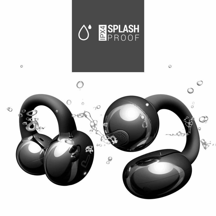 Auriculares Inalámbricos con Estuche de Carga Energy Sistem 459643 Negro 5