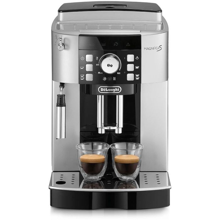 DeLonghi Magnifica S ECAM 21.117.SB Cafetera Espresso Automática 1.8L, Molinillo Integrado, Café Grano/Molido, Negro/Plata 0 DeLonghi Magnifica S ECAM 21.117.SB Cafetera Espresso Automática 1.8L, Molinillo Integrado, Café Grano/Molido, Negro/Plata 0