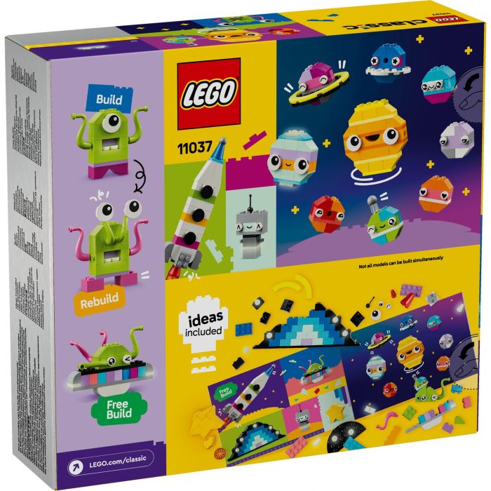 Lego Juego de Construcción Planetas Espaciales Creativos Classic para Niños 5+ años 11