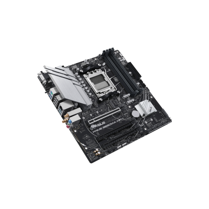 Asus 90MB1EG0-M0EAY0 Placa Base Prime B650M-A WiFi II Socket AM5 Ryzen 7000 Micro ATX WiFi 6 2.5G Ethernet PCIe 5.0 M.2 3 Asus 90MB1EG0-M0EAY0 Placa Base Prime B650M-A WiFi II Socket AM5 Ryzen 7000 Micro ATX WiFi 6 2.5G Ethernet PCIe 5.0 M.2 3