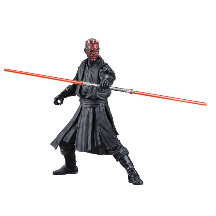 Hasbro F9986 Figura Darth Maul Star Wars: La Amenaza Fantasma - Figura de Acción Articulada con Sable de Luz Doble 15 cm 6 Hasbro F9986 Figura Darth Maul Star Wars: La Amenaza Fantasma - Figura de Acción Articulada con Sable de Luz Doble 15 cm 6