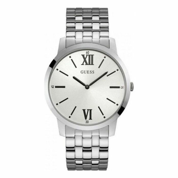 Reloj Hombre Guess Plateado Reloj Hombre Guess Plateado