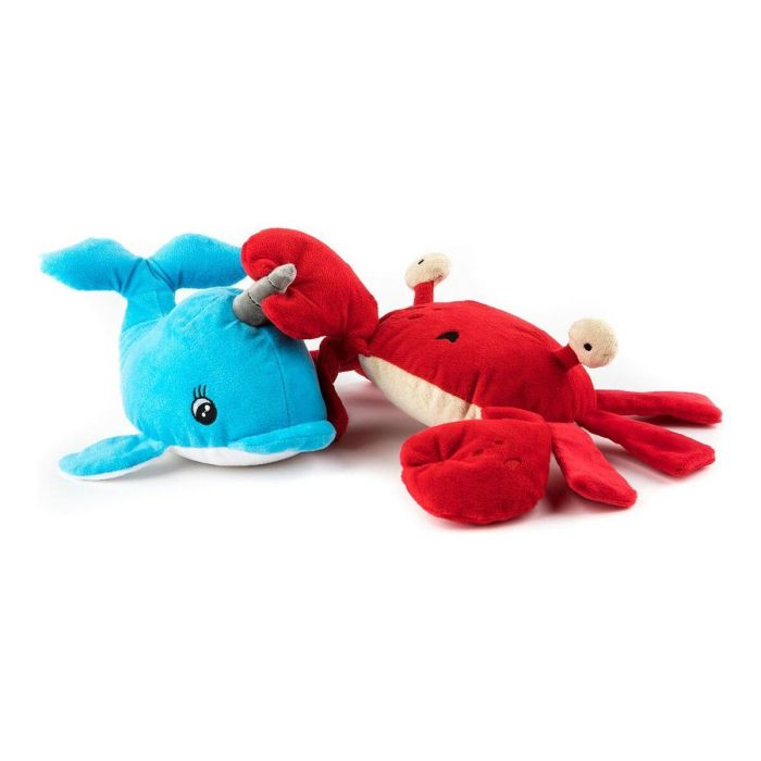 Gloria Peluche para Perro Nuka Narval con Squeaker, Textura Blanda Azul. Juguete Interactivo, Estimulante del Juego y la Curiosidad 2 Gloria Peluche para Perro Nuka Narval con Squeaker, Textura Blanda Azul. Juguete Interactivo, Estimulante del Juego y la Curiosidad 2