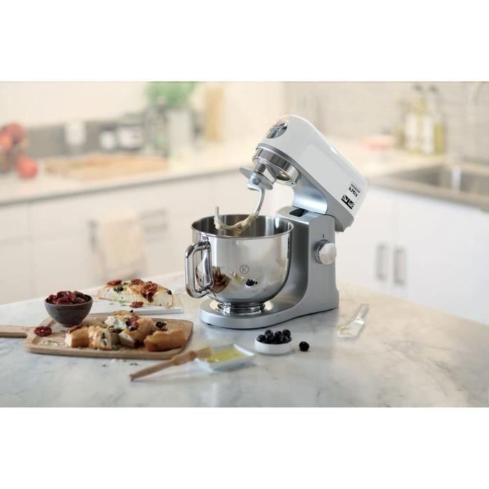 Robot de repostería KENWOOD KMX750WH - 1000 W - 5 L - Blanco 4 Robot de repostería KENWOOD KMX750WH - 1000 W - 5 L - Blanco 4