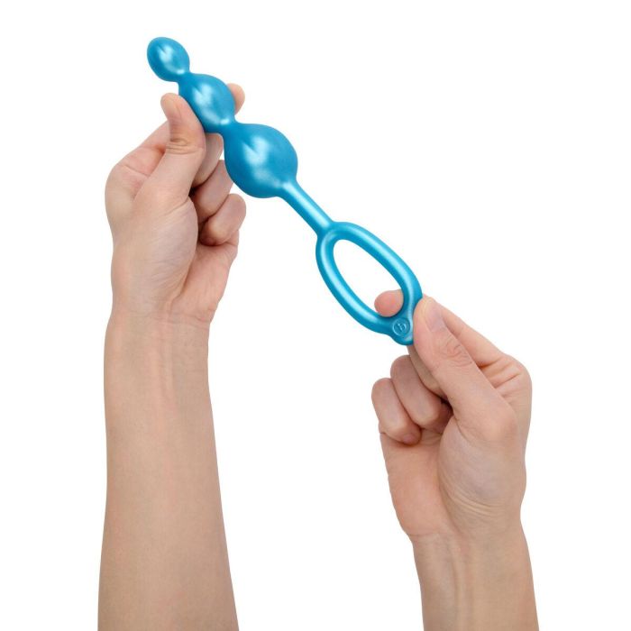 Plug Anal B-Vibe Azul 3 Piezas 17 Plug Anal B-Vibe Azul 3 Piezas 17