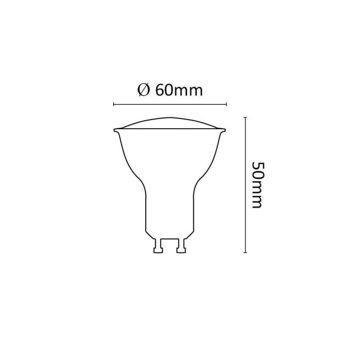 Bombilla LED Asalite GU10 3W 250Lm 3000K IP20 [ASAL-0049] 6