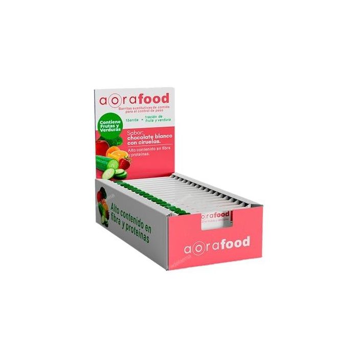 AORA Barritas Choco Blanco 24 Uds.