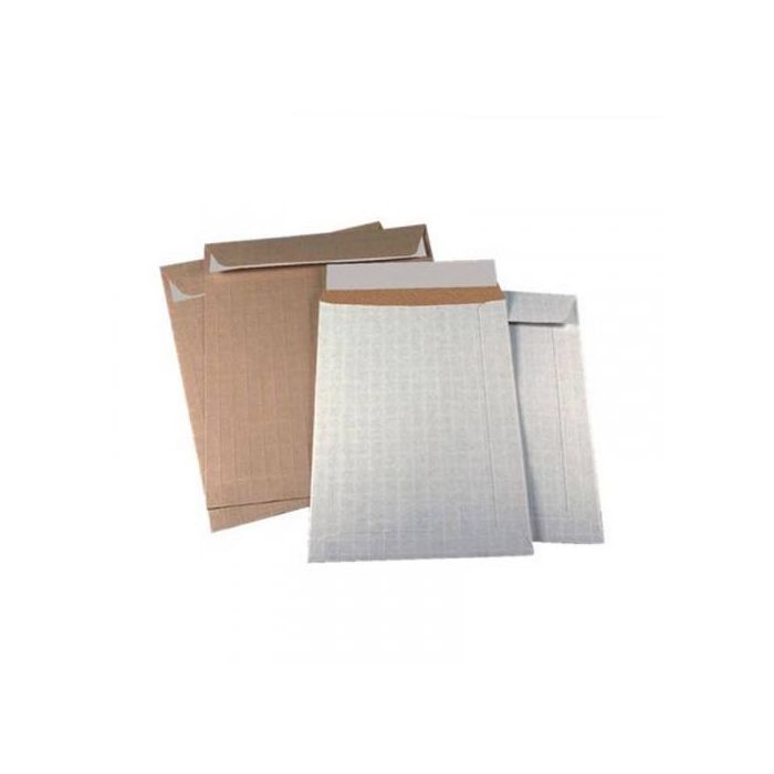 Caja 100 Bolsas Folio Prolongado (260X360) Kraft Armado 120 Grs. Autosam Autoadhesivo Tira de Silicona Envio Seguridad Sam 145755