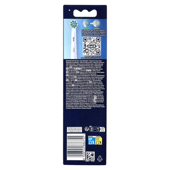 Cabezal de Recambio Oral-B Cross Action 1