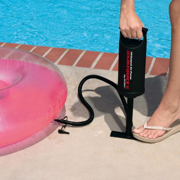 Bomba de aire Intex Double Quick II (4 Unidades) 2 Bomba de aire Intex Double Quick II (4 Unidades) 2