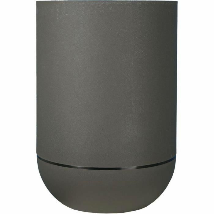 Riviera RIV3580798153760 Jardinera redonda Granit Tulipe Plástico Diámetro 50 cm Gris