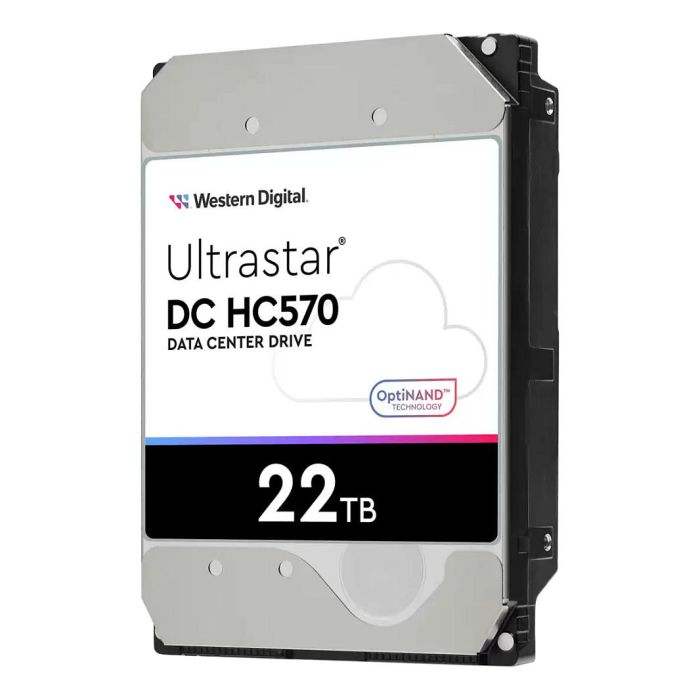 Western Digital Ultrastar DC HC570 22TB 7200RPM 512MB 3.5" Serial ATA III Disco Duro para Servidor/Estación de Trabajo