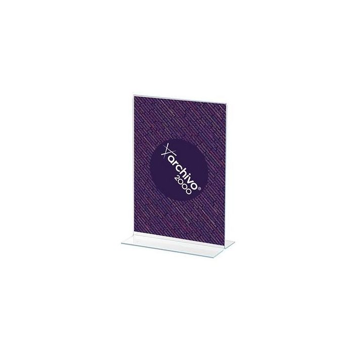 Archivo 2000 Expositor Sobremesa En Forma De T Din A3 Vertical 115x300x425 mm Archivo 2000 Expositor Sobremesa En Forma De T Din A3 Vertical 115x300x425 mm