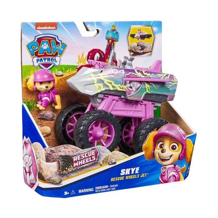 Vehículo paw patrol rescue wheels 22,86x22,86x9,53 cm - modelos surtidos 23