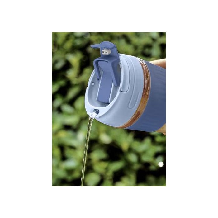 Travel Mug de Vidrio con Silicona 380 ml - Bewinner por Inde (24 Unidades) 1 Travel Mug de Vidrio con Silicona 380 ml - Bewinner por Inde (24 Unidades) 1