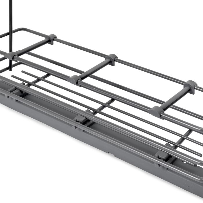 Emuca Botellero extraíble TitaneMax con cierre suave, lateral izquierdo, 3 bandejas, módulo 150mm, Acero, Gris Antracita 4 Emuca Botellero extraíble TitaneMax con cierre suave, lateral izquierdo, 3 bandejas, módulo 150mm, Acero, Gris Antracita 4