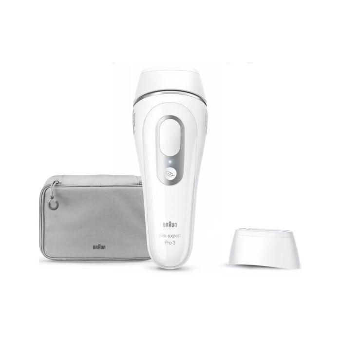 Depiladora de luz pulsada - BRAUN - PL3020 - 3 niveles de intensidad - 300.000 destellos - Rostro y cuerpo Depiladora de luz pulsada - BRAUN - PL3020 - 3 niveles de intensidad - 300.000 destellos - Rostro y cuerpo