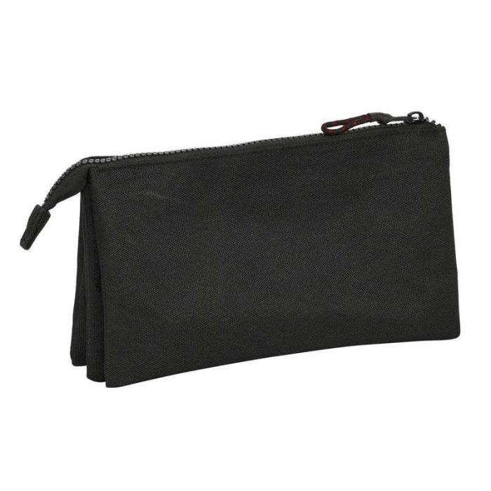 Portatodo Triple Naruto Negro 22 x 12 x 3 cm 7 Portatodo Triple Naruto Negro 22 x 12 x 3 cm 7