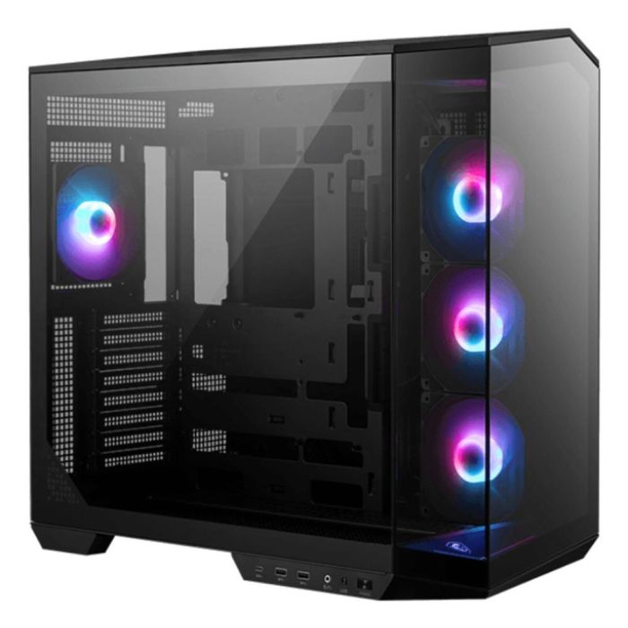 MSI MAG PANO 100R PZ Caja PC Mid Tower Negra con 3x120mm ARGB, 2xUSB3.2, USB3.2 Type C, 3x2.5"+2x3.5" - 306-7G26R21-HH9 MSI MAG PANO 100R PZ Caja PC Mid Tower Negra con 3x120mm ARGB, 2xUSB3.2, USB3.2 Type C, 3x2.5"+2x3.5" - 306-7G26R21-HH9