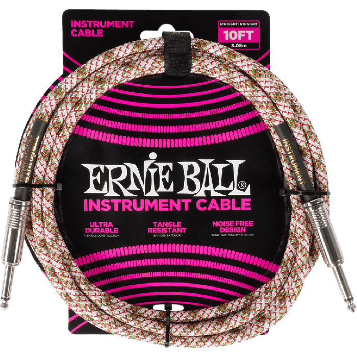 Cable Eb Instrumento Trenzado Jack-Jack Ss 3 M - Emerald Argyle 2 Cable Eb Instrumento Trenzado Jack-Jack Ss 3 M - Emerald Argyle 2