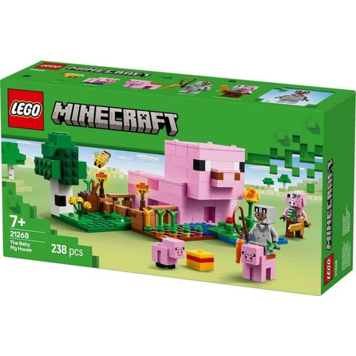 Juego de construccion la casa-cerdo bebé lego minecraft 1 Juego de construccion la casa-cerdo bebé lego minecraft 1