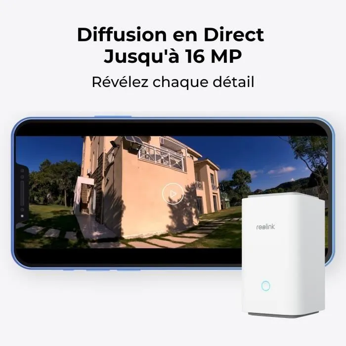 Reolink REO6976930223694 Hub de Interior Compatible con Google Home Blanco 5