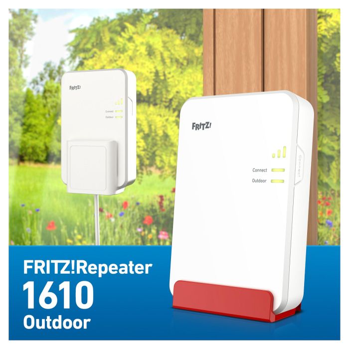 AVM FRITZ REPEATER 1610 OUTDOOR Repetidor de Red Wifi 6 3000 Mbit/s Ethernet Blanco Ethernet Gigabit Ethernet PoE+ IP54 4 AVM FRITZ REPEATER 1610 OUTDOOR Repetidor de Red Wifi 6 3000 Mbit/s Ethernet Blanco Ethernet Gigabit Ethernet PoE+ IP54 4